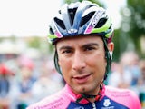 Diego Ulissi of Italy and team Lampre-Merida poses for a photograph prior to the start of the seventeenth stage of the 2014 Giro d'Italia, a 208km stage between Sarnonico and Vittorio Veneto on May 28, 2014