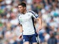 Sebastien Pocognoli of West Bromwich Albion tangles during the Barclays Premier League match between West Bromwich Albion and Everton at The Hawthorns on September 13, 2014 