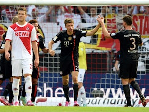 Bayern stay top with victory
