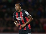 Callum Wilson of AFC Bournemouth in action during the Capital One Cup Second Round match between AFC Bournemouth and Northampton Town at Goldsands Stadium on August 26, 2014 