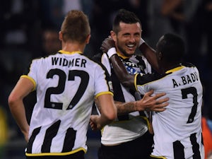 Thereau fires Udinese up to second
