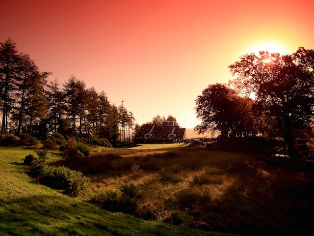 A general view of the 6th green during the Morning Fourballs of the 2014 Ryder Cup on the PGA Centenary course at Gleneagles on September 26, 2014
