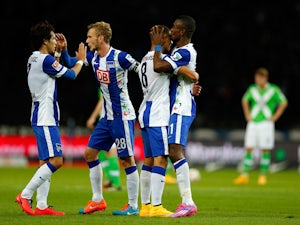 Kalou hat-trick leads Hertha to win