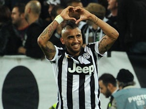 Half-Time Report: Vidal gives Juve the lead