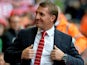 Liverpool's Northern Irish manager Brendan Rodgers arrives for the English Premier League football match between Liverpool and Everton at Anfield in Liverpool, north west England on September 27, 2014