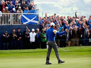 McIlroy "delighted" by Ryder Cup triumph