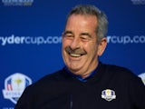 Sam Torrance, European Ryder Cup Vice-Captain is pictured during a Ryder Cup Press Conference on March 06, 2014