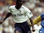 Sol Campbell of Tottenham Hotspurs during the FA Carling Premiership match against Leeds at White Hart Lane on September 26, 1998