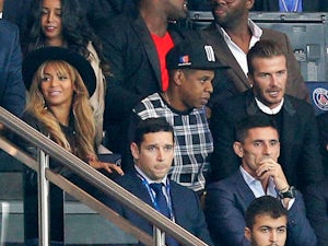 Beyonce, Jay-Z join Beckham for PSG clash