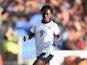 Eniola Aluko of England in action during the Women's World Cup Group Six Qulifier between England and Ukraine at Greenhous Meadow on May 8, 2014