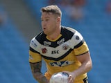 Jamie Ellis of Castleford Tigers in action during the Super League match between Wakefield Wildcats and Castleford Tigers at Etihad Stadium on May 18, 2014