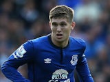 John Stones of Everton in action during the Barclays Premier League match between Everton and Crystal Palace at Goodison Park on September 21, 2014