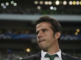Sporting's head coach Marco Silva looks on before the UEFA Champions League Group G football match Sporting CP vs Chelsea FC at Alvalade XXI stadium in Lisbon on September 30, 2014