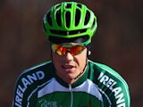 Nicolas Roche of Ireland in action during training for the UCI World Road Race Championships on September 25, 2014