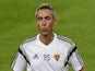 Basel's Portuguese coach Paulo Sousa takes part in a training session at the Santiago Bernabeu stadium in Madrid on September 15, 2014