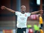 Nathan Byrne of Swindon celebrates after scoring the team's second goal of the game during the Sky Bet League One match between Leyton Orient and Swindon Town at The Matchroom Stadium on October 04, 2014