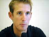 Andy Schleck, professional road bicycle racer for UCI ProTour team Trek Factory Racing, announces his retirement during a press conference, on October 9, 2014 