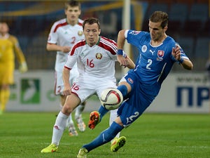 Belarus, Slovakia goalless at the break