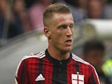 Ignazio Abate of AC Milan in action during the Serie A match between AC Milan and SS Lazio at Stadio Giuseppe Meazza on August 31, 2014