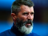Roy Keane, Aston Villa assistant manager looks on before the Barclays Premier League match between Aston Villa and Manchester City at Villa Park on October 4, 2014