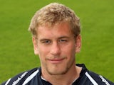 David Lyons of Worcester Warriors poses for a portrait during the Worcester Warriors squad photo call at Sixways Stadium on August 12, 2009