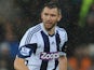 Gareth McAuley of West Bromwich Albion in action during the Barclays Premier League match against Cardiff City on October 13, 2014