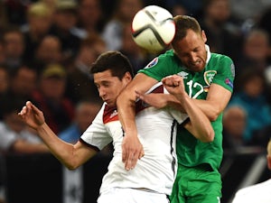 Ireland holding Germany at break