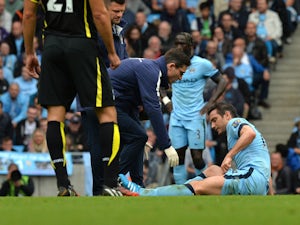 Lampard, Nasri missing for Man City