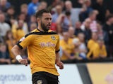 Robbie Willmott of Newport County in action during the Sky Bet League Two match between Newport County and Northampton Town at Rodney Parade on September 13, 2014
