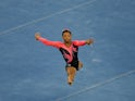 Simone Biles of United States performs on the floor during the Women's Floor Exercise Final on day six of the 45th Artistic Gymnastics World Championships at Guangxi Sports Center Stadium on October 12, 2014