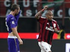 Half-Time Report: Nigel de Jong gives AC Milan lead against Fiorentina