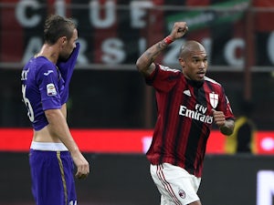 Milan leading Fiorentina