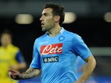 Anthony Reveillere of Napoli during the Serie A match between SSC Napoli and AC Chievo Verona at Stadio San Paolo on January 25, 2014
