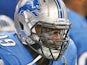 C.J. Mosley #99 of the Detroit Lions watches the action from the sidelines during the fourth quarter of the game against the New Orleans Saints at Ford Field on October 19, 2014