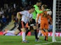 Scott Parker of Fulham celebrates his goal during the Sky Bet Championship match between Fulham and Charlton Athletic at Craven Cottage on October 24, 2014