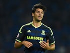 George Friend of Middlesbrough in action during the Sky Bet Championship match between Cardiff City and Middlesbrough at Cardiff City Stadium on September 16, 2014