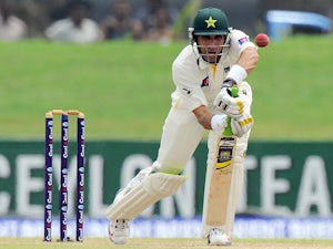 Misbah out, Pakistan made steady progress