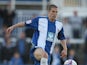 Paul Murray of Hartlepool United in action during the Johnstone's Paint Trophy first round match between Hartlepool United and Northampton Town at Victoria Park on August 31, 2010