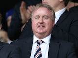 Rangers chairman David Somers during the Scottish Championship Opening League Match between Rangers and Hearts, at Ibrox Stadium on August 10, 2014
