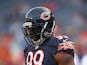 Lamarr Houston #99 of the Chicago Bears participates in warm-ups before a preseason game against the Philadelphia Eagles at Soldier Field on August 8, 2014
