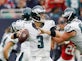 Half-Time Report: Philadelphia Eagles in control against Carolina Panthers