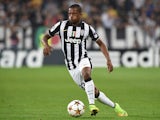 Patrice Evra of Juventus in action during the UEFA Champions League Group A match between Juventus and Malmo FF on September 16, 2014