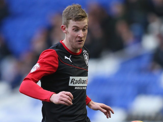 Paul Dixon of Huddersfield Town in action during the Sky Bet Championship match between Birmingham City and Huddersfield Town at St Andrews (stadium) on February 15, 2014