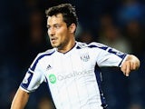 Sebastian Blanco of West Bromwich Albion in action during the Capital One Cup Third Round match against Hull City on September 24, 2014 