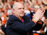 Luton Town manager John Still celebrates following the Skrill Conference Premier match between Luton Town and Forest Green at Kenilworth Road on April 21, 2014 