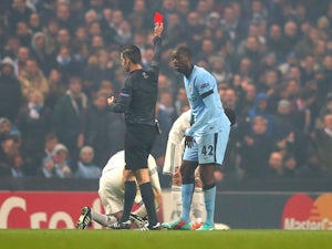 Yaya Toure apologises for red card