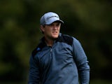 Sebastian Cappelen of Denmark tees off on the seventh hole during round one of the Sanderson Farms Championship at The Country Club of Jackson on November 6, 2014