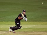 Shane Watson of Australia bats during game one of the International Twenty20 Series between Australia and South Africa at Adelaide Oval on November 5, 2014