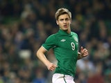 Kevin Doyle of Ireland during the International friendly match between Ireland and Greece at the Aviva Stadium on November 14, 2012