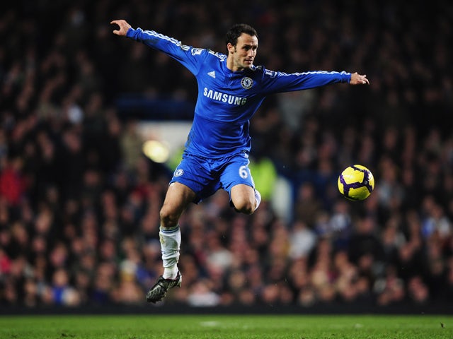 Ricardo Carvalho of Chelsea in action during the Barclays Premier League match between Chelsea and Fulham at Stamford Bridge on December 28, 2009
